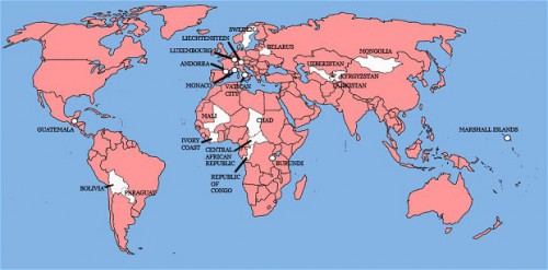 Carte des 22 pays qui n’ont jamais subi d’incursion de l’Empire Britannique sur leur territoire.jpg