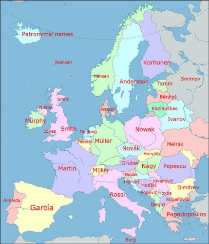 Carte des noms de famille les plus communs en Europe par pays.jpg